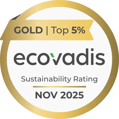 Ecovadis Gold medal 2025
